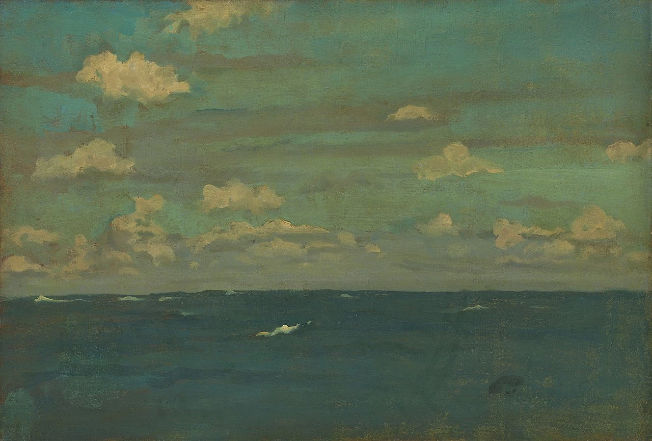 Ames McNeill Whistler - 118, Viola e Argento, Il Mare Profondo, Art Institute of Chicago